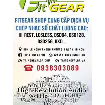 Danh sách nhạc Fitgear