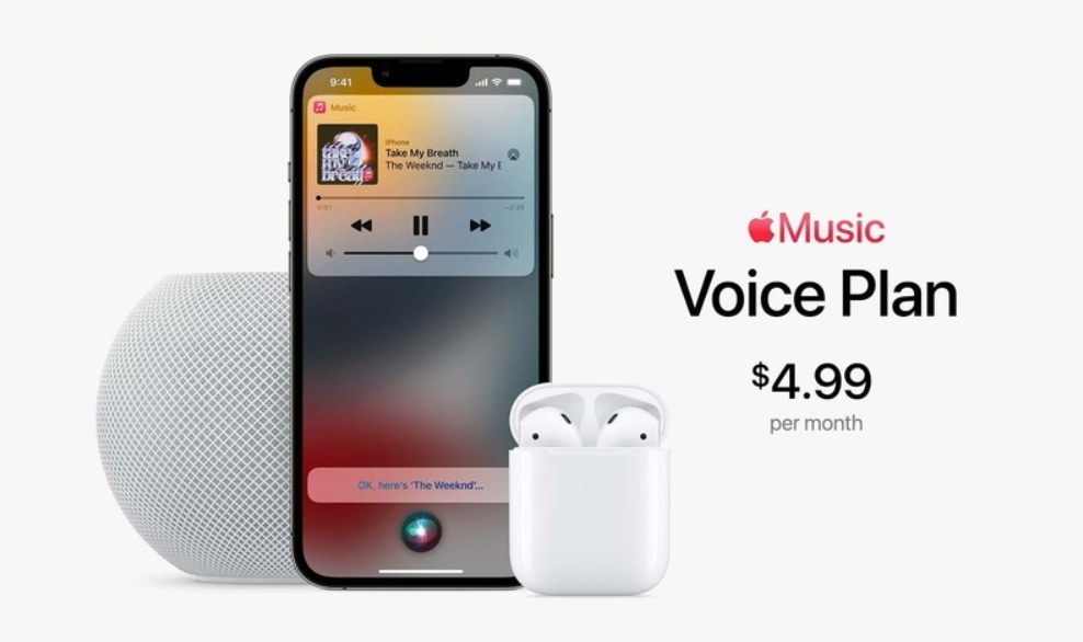 Apple Music giá rẻ hơn 50% với gói Voice Plan dịch vụ stream nhạc