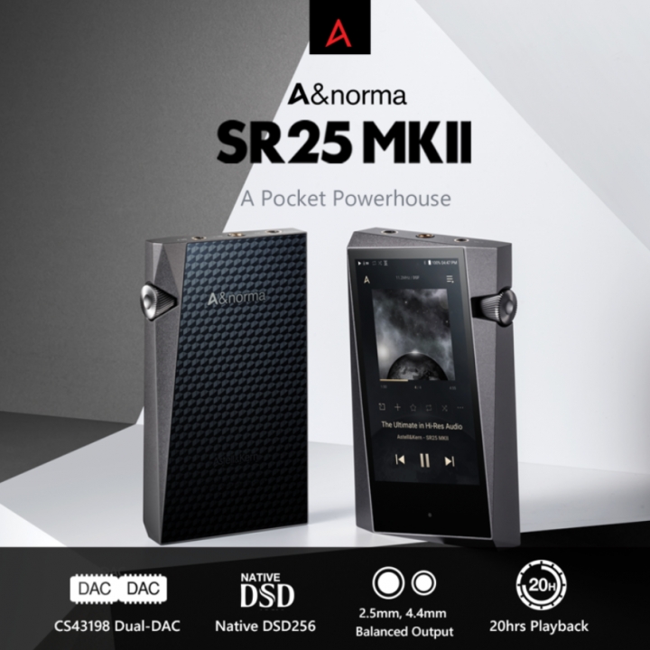 Astel & Kern ra mắt bản nâng cấp mới A&norma SR25 MKII