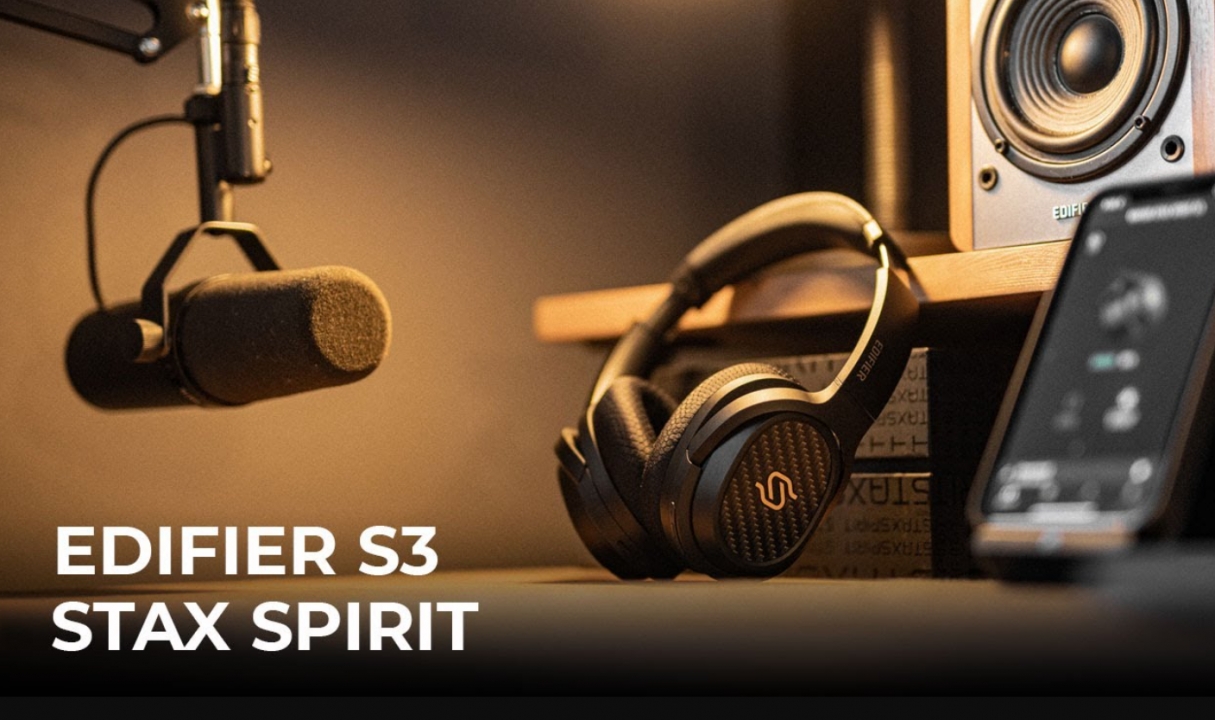 Edifier ra mắt tai nghe Fullsize wireless STAX Spirit S3 được đánh giá cao