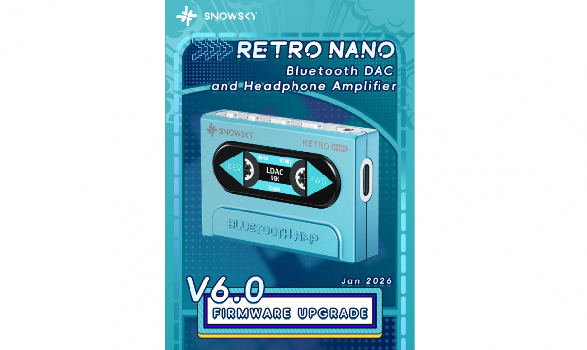 FiiO ra mắt Firmware V6.0 cho FiiO SNOWSKY RETRO NANO – Cải tiến âm thanh và Bluetooth multipoint
