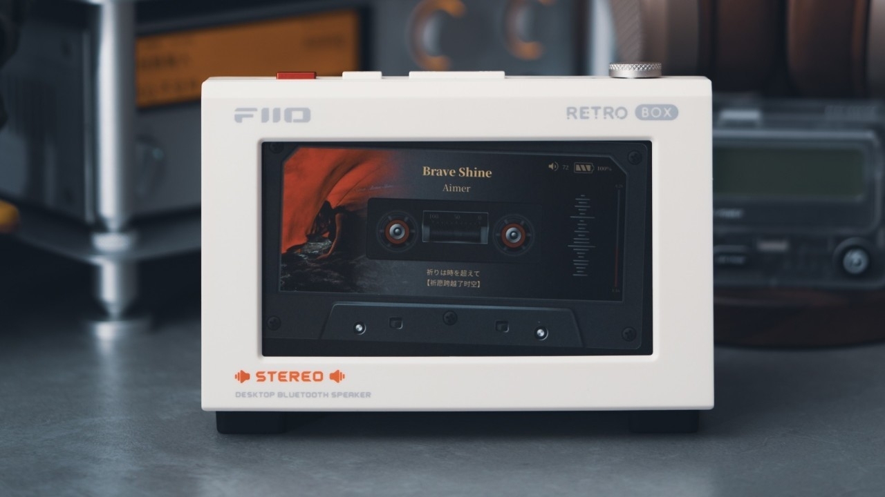 FiiO Retro Box Đã Sẵn Hàng Tại Fitgearshop - Loa Bluetooth Retro Hi-Fi Dành Riêng Cho Máy Nghe Nhạc FiiO