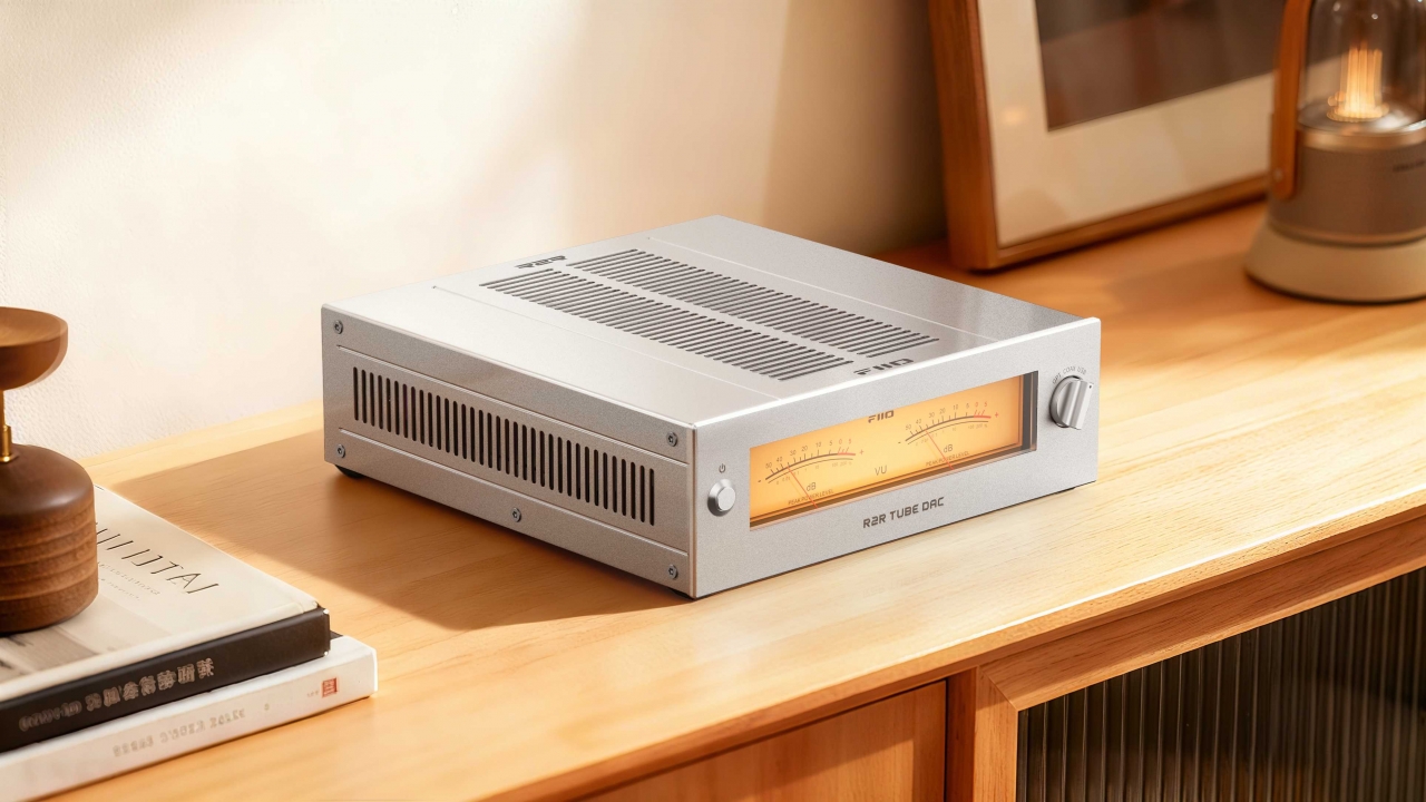 FiiO WARMER R2R – Desktop DAC R2R Kết Hợp AMP Bóng Đèn Chính Thức Có Mặt Tại Fitgearshop