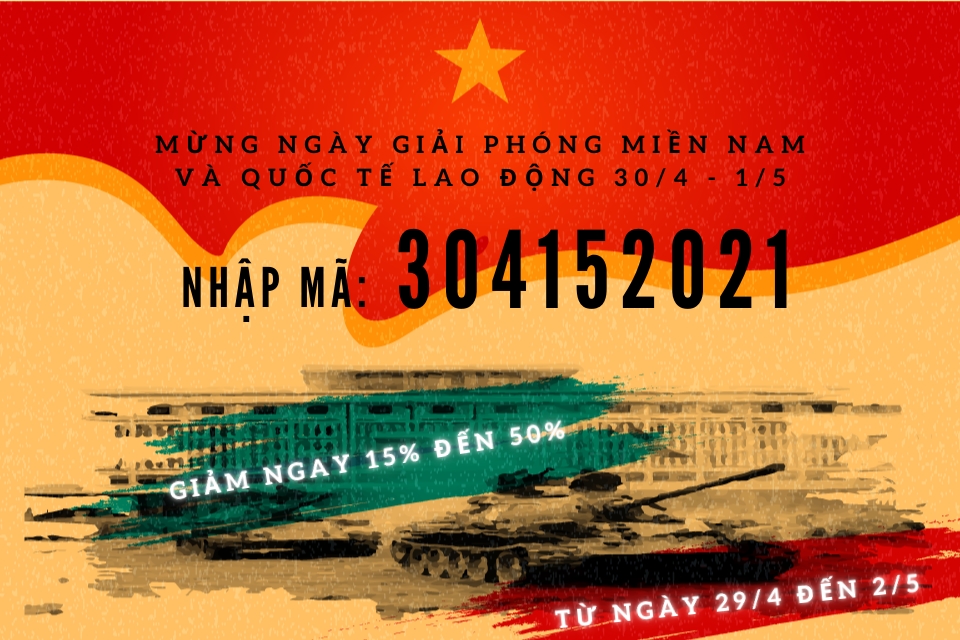 Khuyến mãi 30/4 và 1/5 : Giảm giá hấp dẫn tại FitgearShop