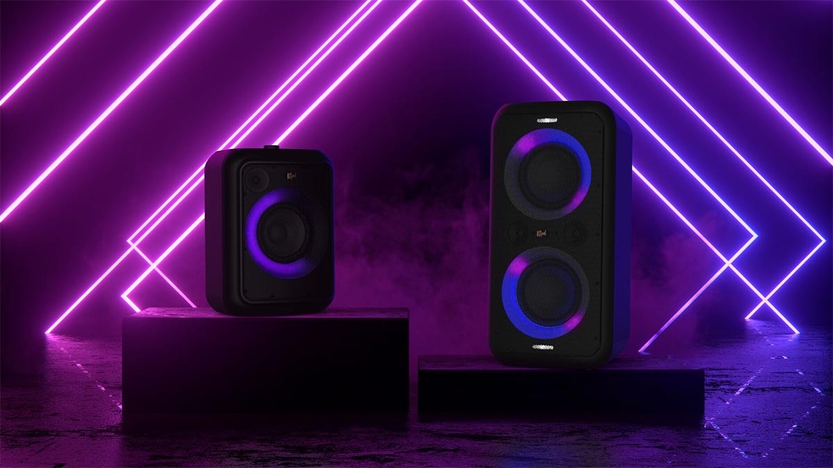 Klipsch Gig XL và Klipsch Gig XXL : Loa paty di động không dây, âm thanh chất và sắc màu khuấy động cuộc chơi.