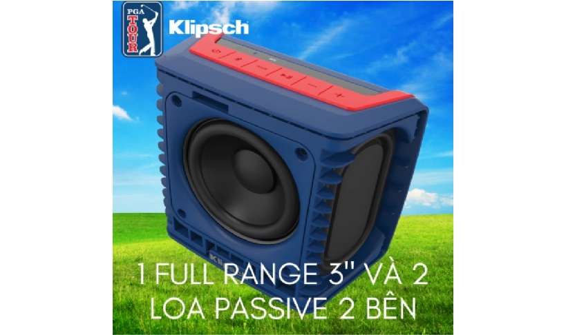 Klipsch giới thiệu loa Bluetooth Klipsch Groove PGA Tour kỷ niệm 75 năm thành lập