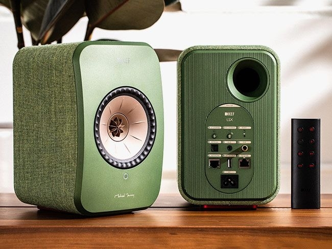 Loa KEF LSX II vừa cho ra mắt phiên bản màu Olive Green