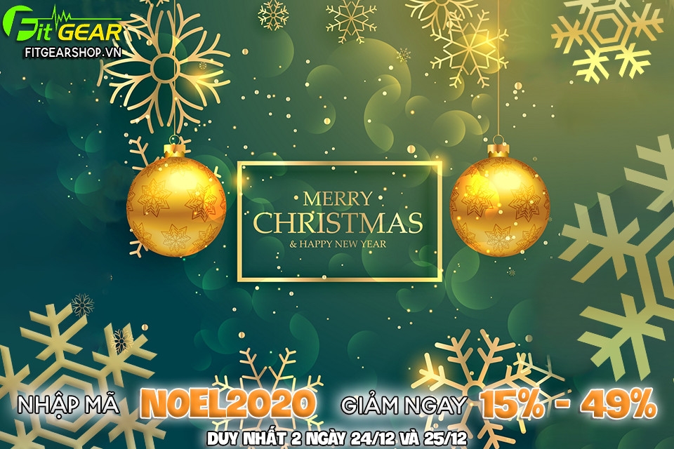 Mery Mery Christmas !!! Siêu sale giáng sinh 2020 giảm 15% đến 49%