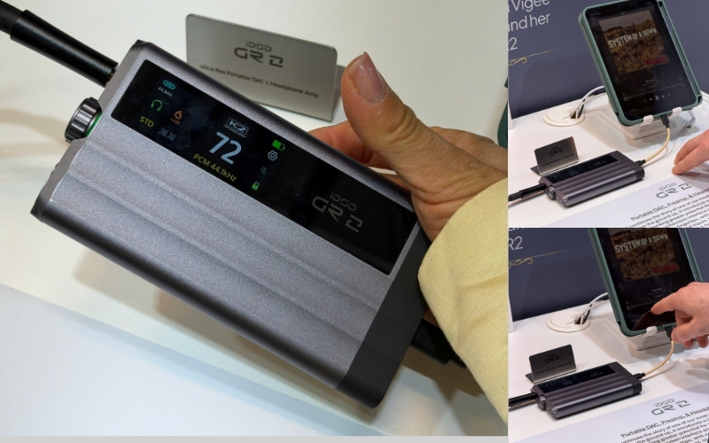 Những Hình Ảnh Thực Tế Đầu Tiên Của Portable DAC/AMP iFi iDSD GR 2 Tại High End Vienna 2026