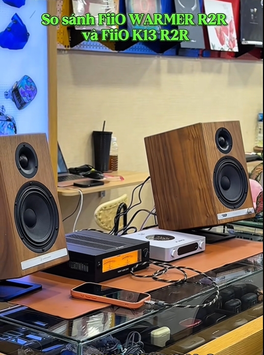 So sánh FiiO WARMER R2R và FiiO K13 R2R