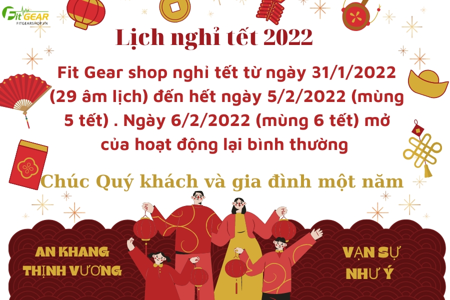 Thông báo lịch nghỉ TẾT 2022