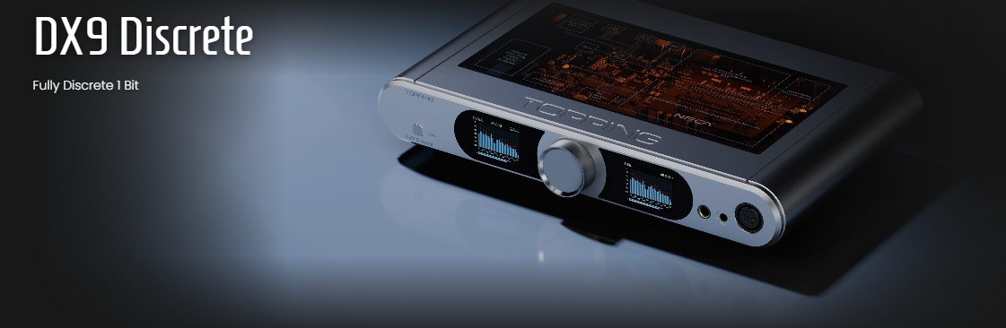 TOPPING DX9 Discrete – Bước Tiến Mới Của TOPPING Trong Phân Khúc Desktop DAC/AMP Hi-End