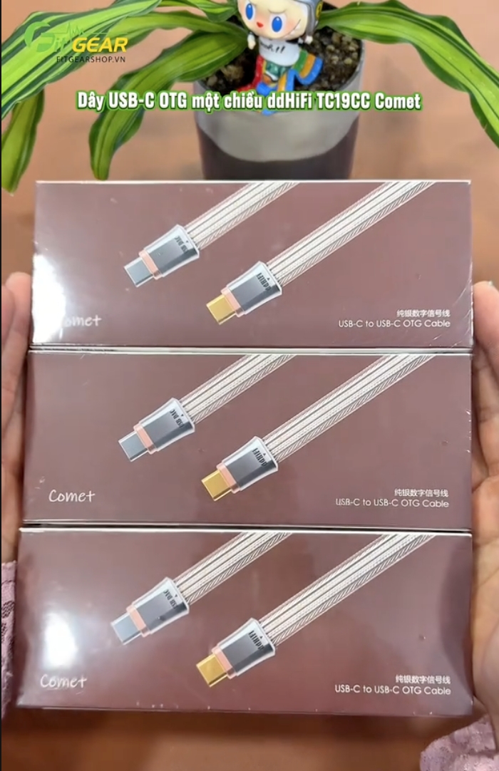 USB-C OTG ddHiFi TC19CC Comet mà các audiophile ai cũng muốn có