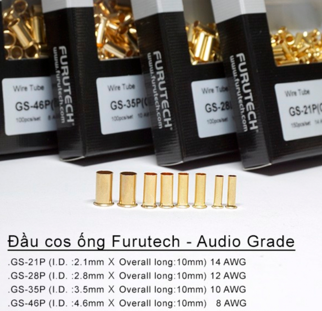 Đầu Cos ống Furutech GS-21/GS-28/GS-35/GS-46