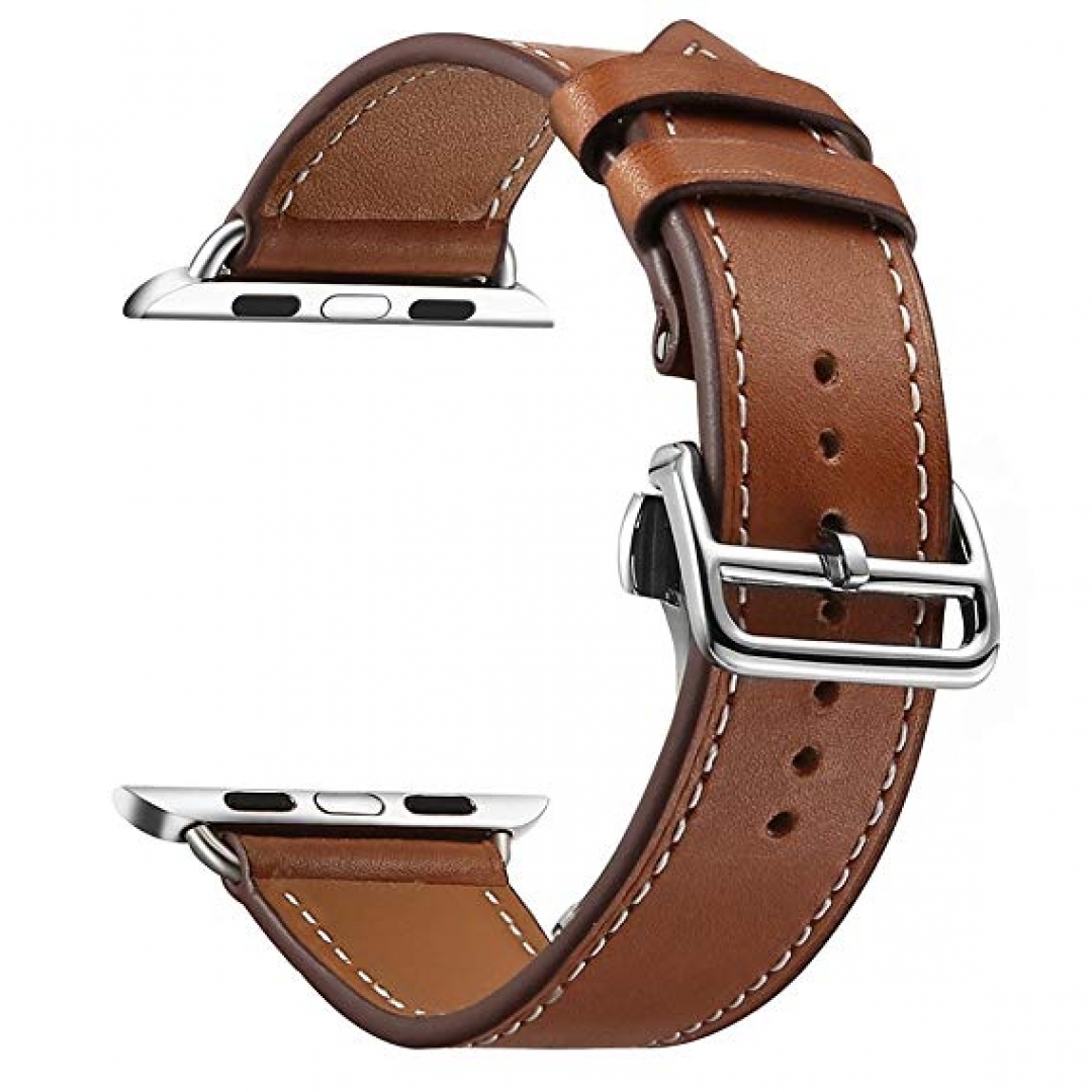 Dây da Apple Watch Deployment Buckle