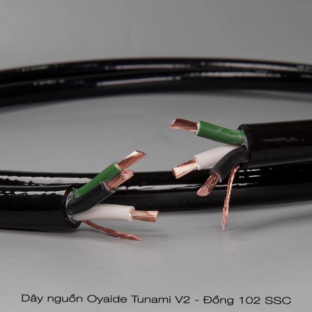 Dây nguồn Oyaide Tunami v2