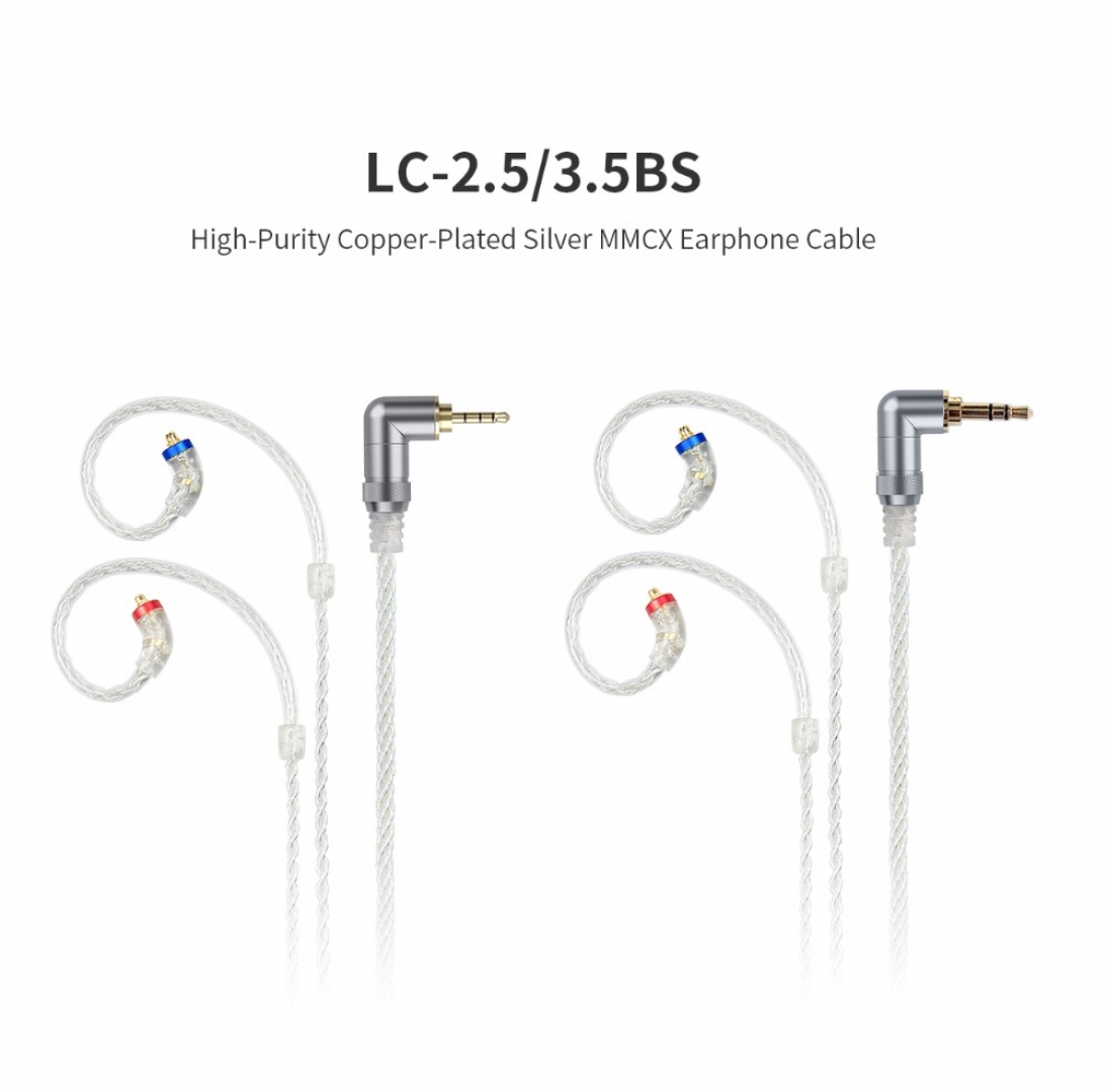 Dây tai nghe Fiio LC2.5/3.5BS