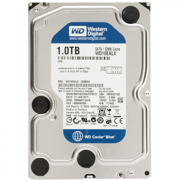 Ổ Cứng Trong WD 1Tb
