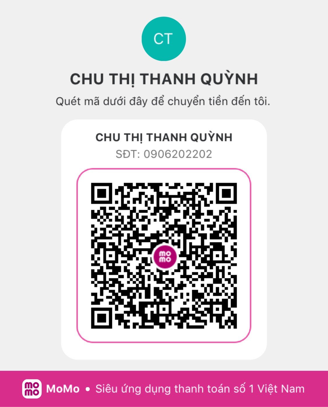 QR MoMo